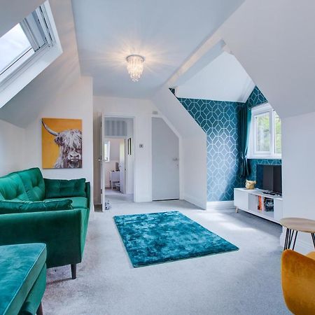 Luxury 3 Bedroom Apartment Close To Beach, Bournemouth & Meyrick Park Bagian luar foto