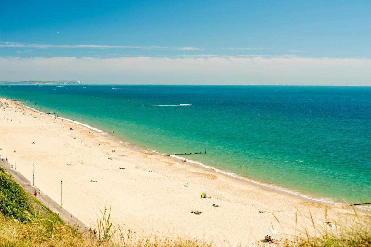 Luxury 3 Bedroom Apartment Close To Beach, Bournemouth & Meyrick Park Bagian luar foto