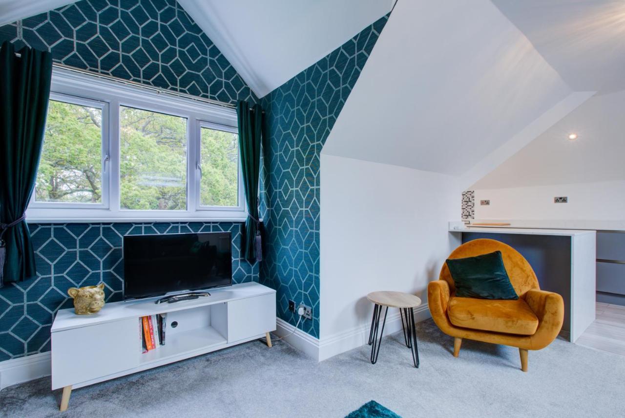 Luxury 3 Bedroom Apartment Close To Beach, Bournemouth & Meyrick Park Bagian luar foto