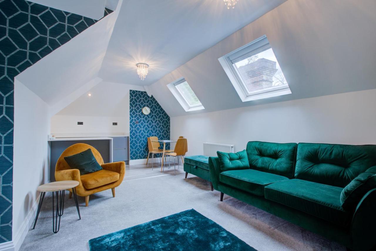 Luxury 3 Bedroom Apartment Close To Beach, Bournemouth & Meyrick Park Bagian luar foto