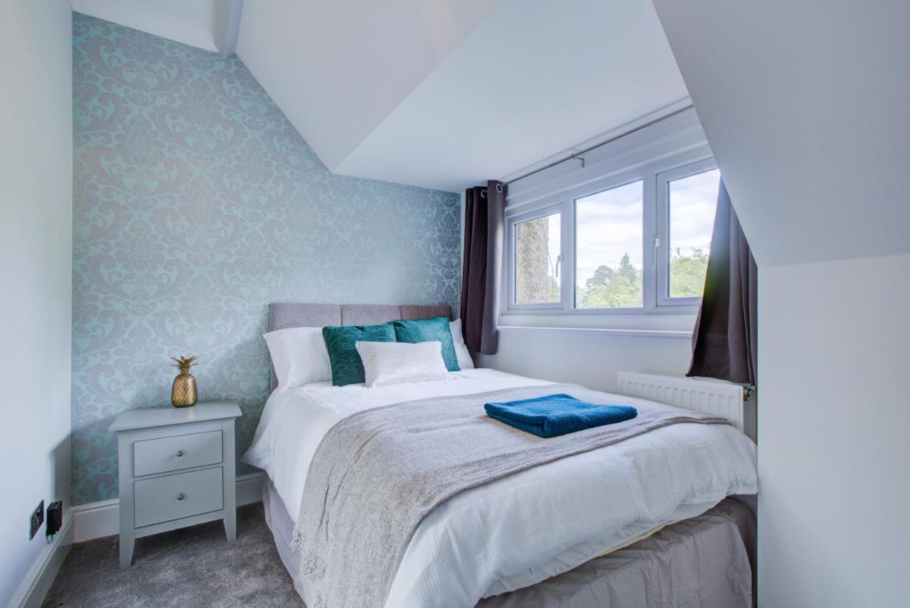 Luxury 3 Bedroom Apartment Close To Beach, Bournemouth & Meyrick Park Bagian luar foto
