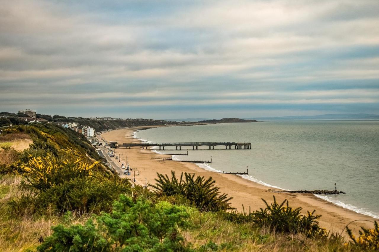 Luxury 3 Bedroom Apartment Close To Beach, Bournemouth & Meyrick Park Bagian luar foto
