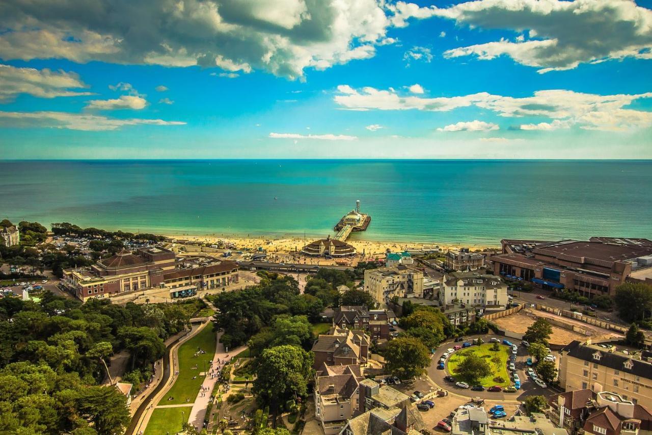 Luxury 3 Bedroom Apartment Close To Beach, Bournemouth & Meyrick Park Bagian luar foto
